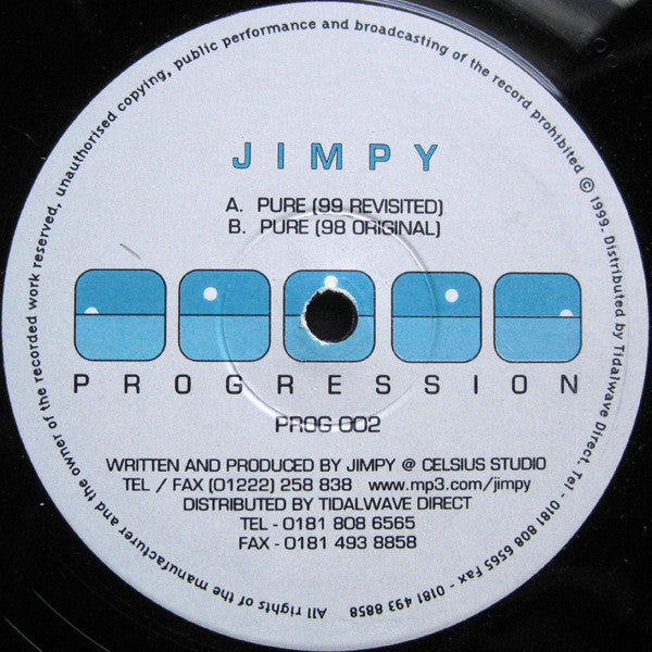 Jimpy : Pure Remixes (12")
