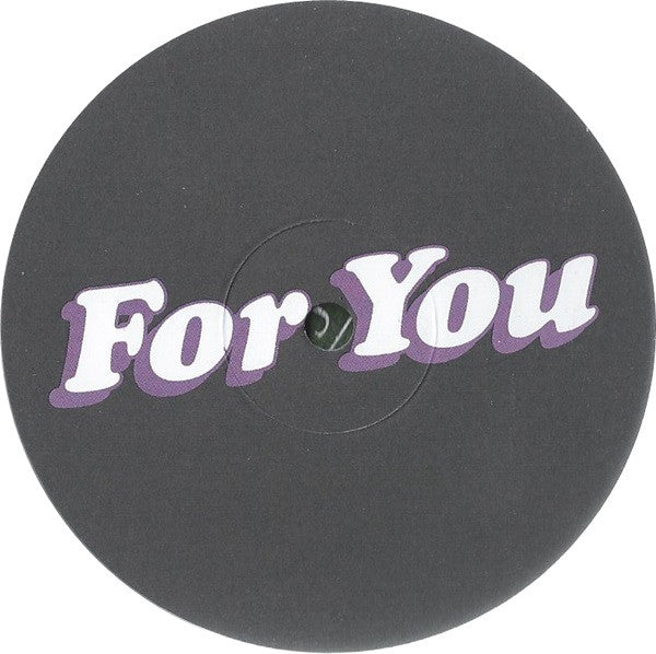 Unknown Artist : For You (12", S/Sided, Pur)