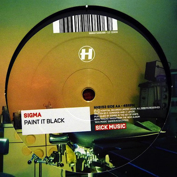 Danny Breaks / Sigma (8) : Sick Music Sampler 1 (12", Smplr)