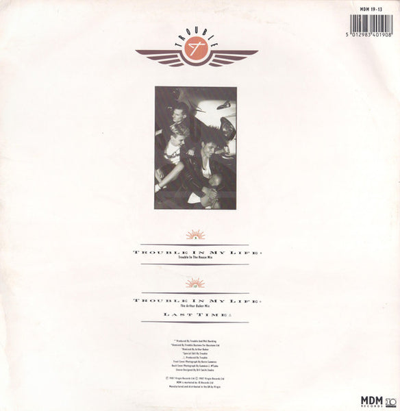 Trouble (2) : Trouble In My Life (12")
