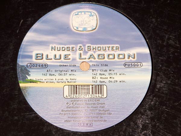 Nudge & Shouter : Blue Lagoon (12")