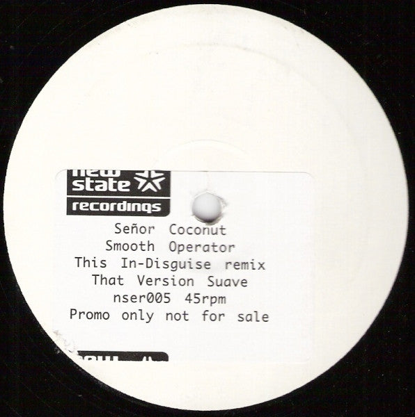 Señor Coconut And His Orchestra : Smooth Operator (12", Promo, W/Lbl)
