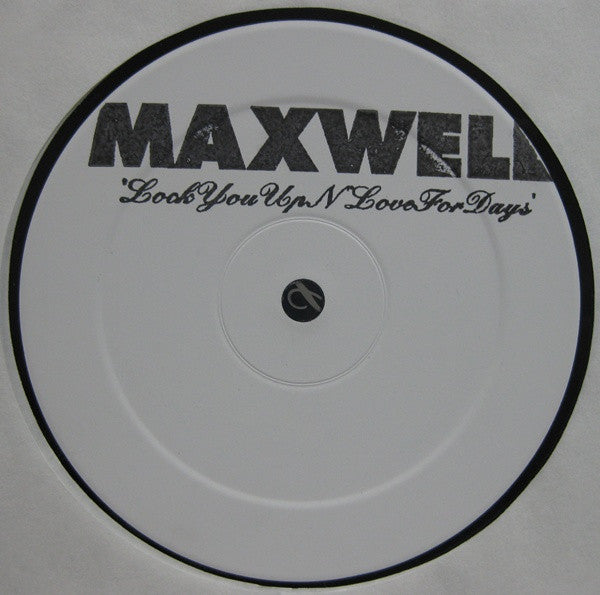 Maxwell : Lock You Up N Love For Days (12", S/Sided, Promo, Sta)