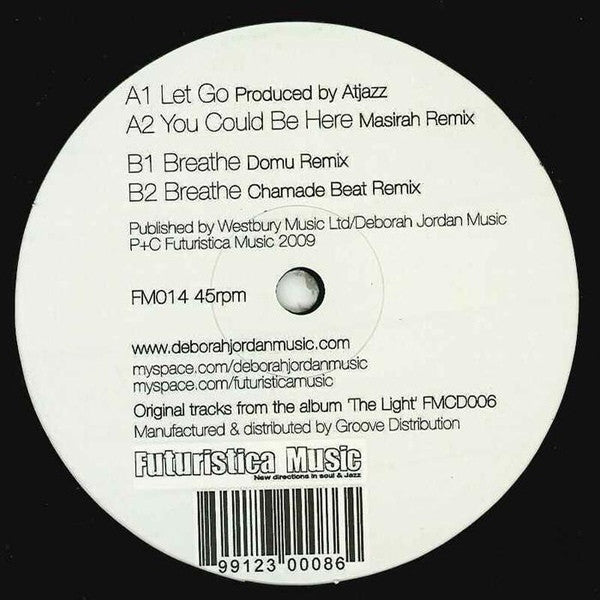 Deborah Jordan : Remix EP (12", EP)