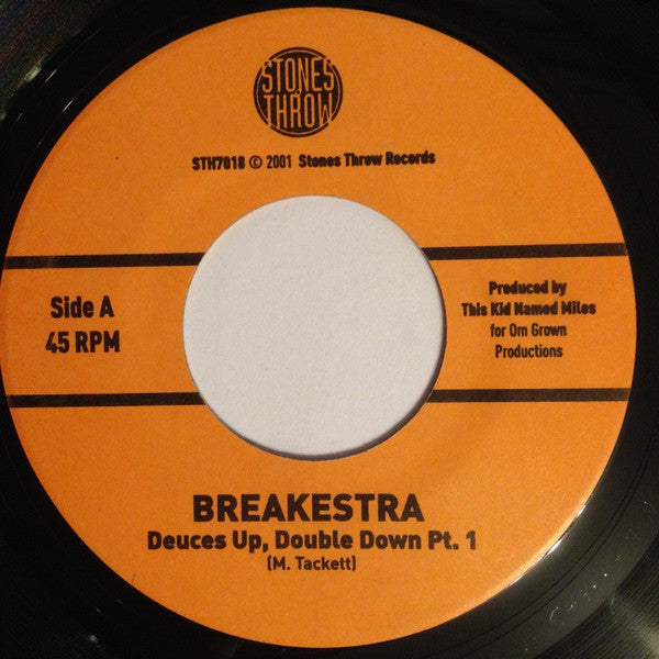 Breakestra : Deuces Up, Double Down (7", Single)