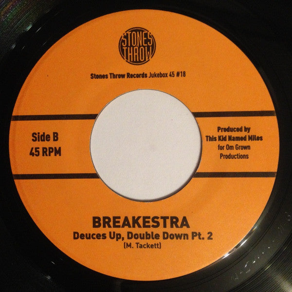 Breakestra : Deuces Up, Double Down (7", Single)