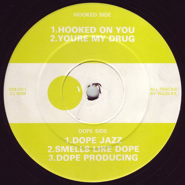 Wildlife (19) : Hooked On Dope E.P. (12", EP)