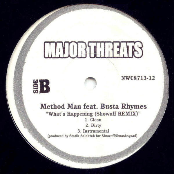 Royce Da 5'9" / Method Man : Hip Hop (Inspiration Remix) / What's Happening (Showoff Remix) (12")