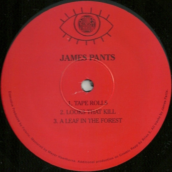 James Pants Meets Egyptian Lover : Cosmic Rapp (12")
