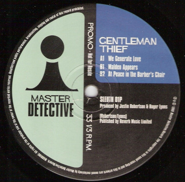 Gentleman Thief : We Generate Love (12", Promo)