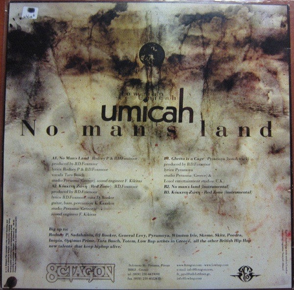 B.D. Foxmoor & Rodney P : Umicah: No Man's Land (12")