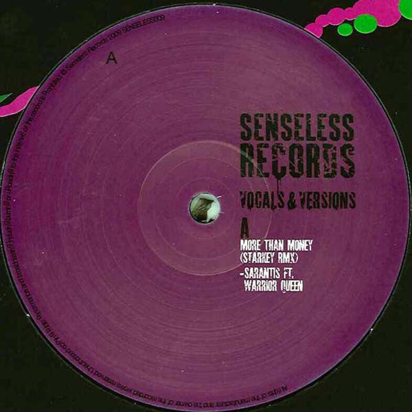 Sarantis / DeVille (5) : Vocals And Versions (12", Ltd, Smplr)