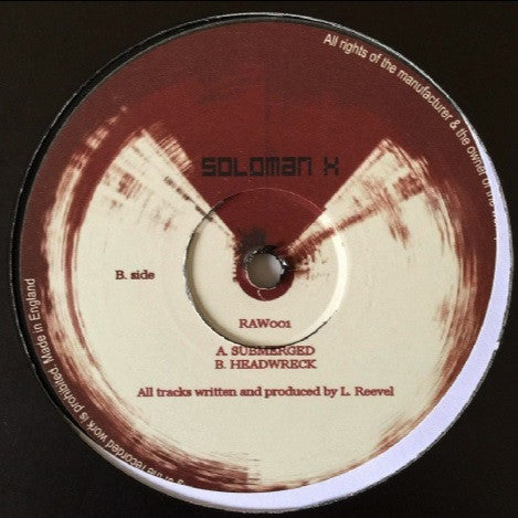 Soloman X : Submerged / Headwreck (12")