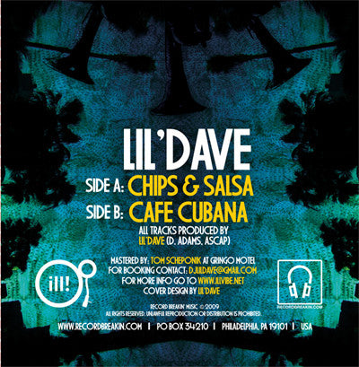 Lil' Dave : Chips & Salsa / Cafe Cubana (7")