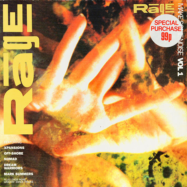 Various : Rage - Make Some Noise Vol 1 (LP, Comp)