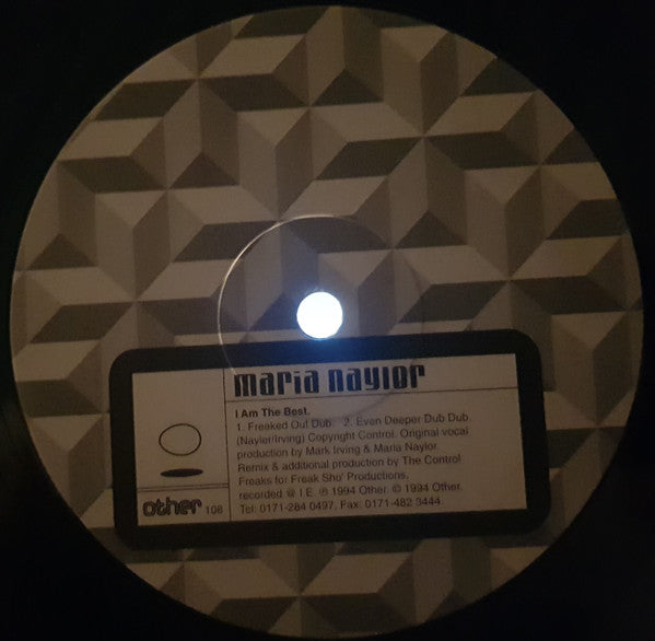 Maria Nayler : I Am The Best (12")