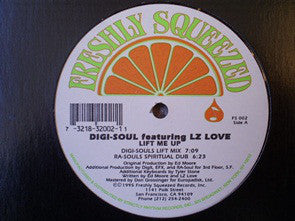 Digi-Soul Featuring LZ Love : Lift Me Up (12")