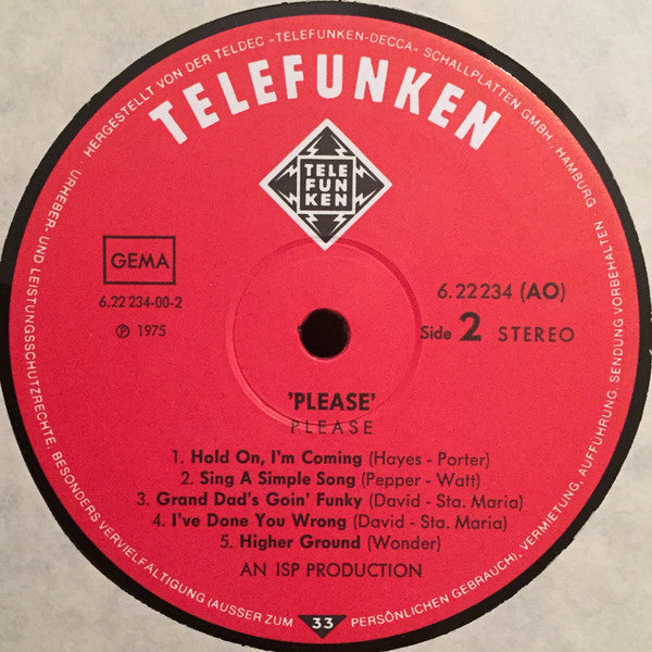 Please : Please (LP, Album)