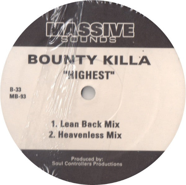 Sizzla / Bounty Killer : Jah Never Fail I / Highest (12")