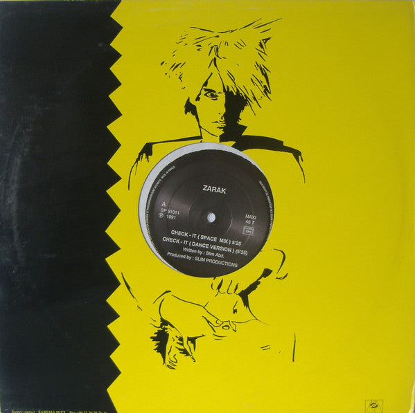 Zarak : Check-It (12", Maxi)