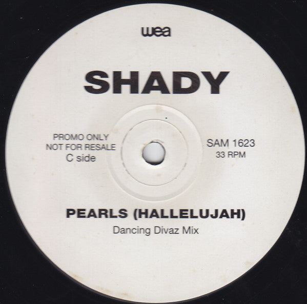 Shady (6) : Pearls (Hallelujah) (2x12", Promo)
