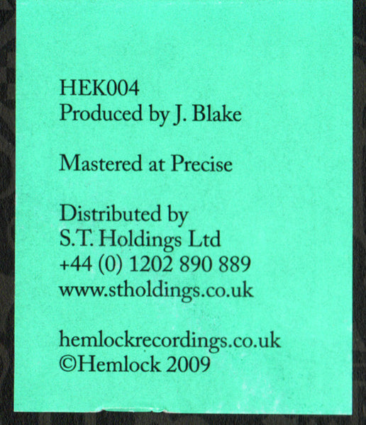 James Blake : Air & Lack Thereof (12", Single)