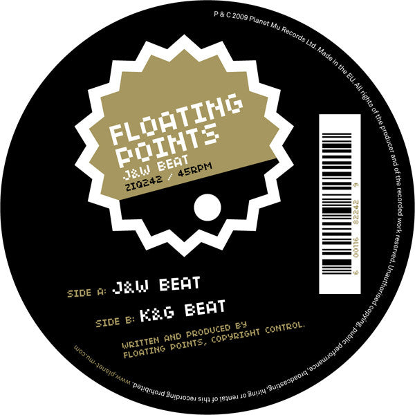 Floating Points : J&W Beat (12", Single)