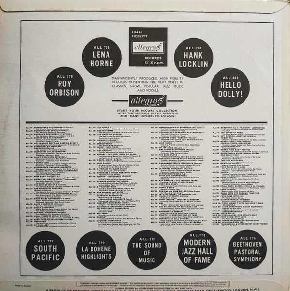 George Gershwin : Porgy And Bess (LP, Album)