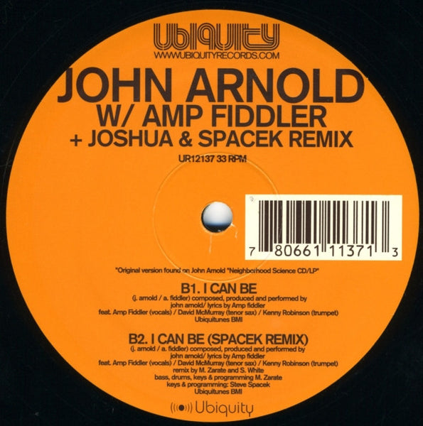 John Arnold Featuring Amp Fiddler : Get Yourself Together (12")
