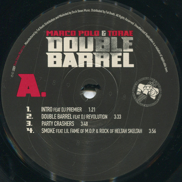 Marco Polo (3) & Torae : Double Barrel (2xLP, Album)