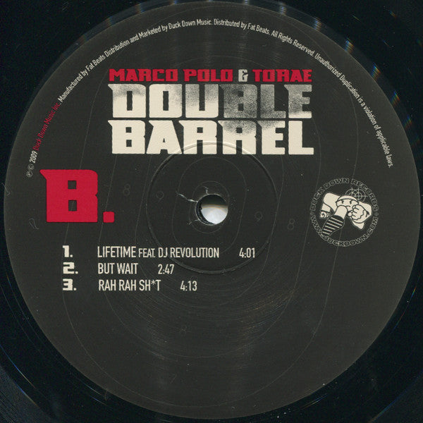 Marco Polo (3) & Torae : Double Barrel (2xLP, Album)
