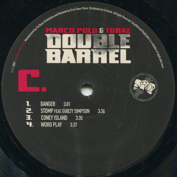 Marco Polo (3) & Torae : Double Barrel (2xLP, Album)