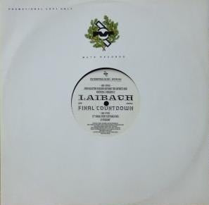 Laibach : Final Countdown (12", Promo)
