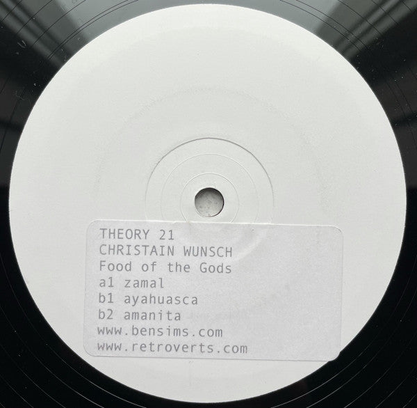 Christian Wünsch : Food Of The Gods (12", Promo, W/Lbl, Sti)