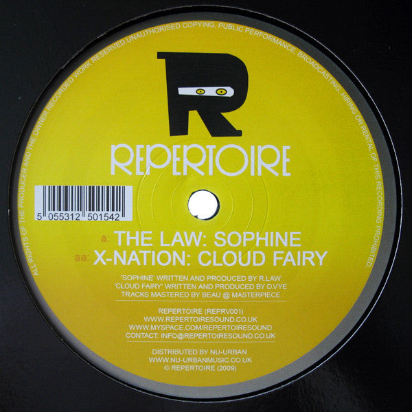 The Law (4) / X Nation (2) : Sophine / Cloud Fairy (12")