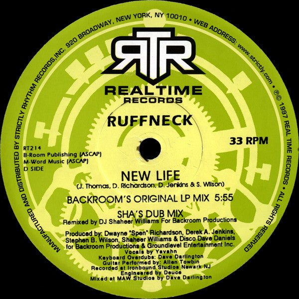 Ruffneck : New Life (2x12")