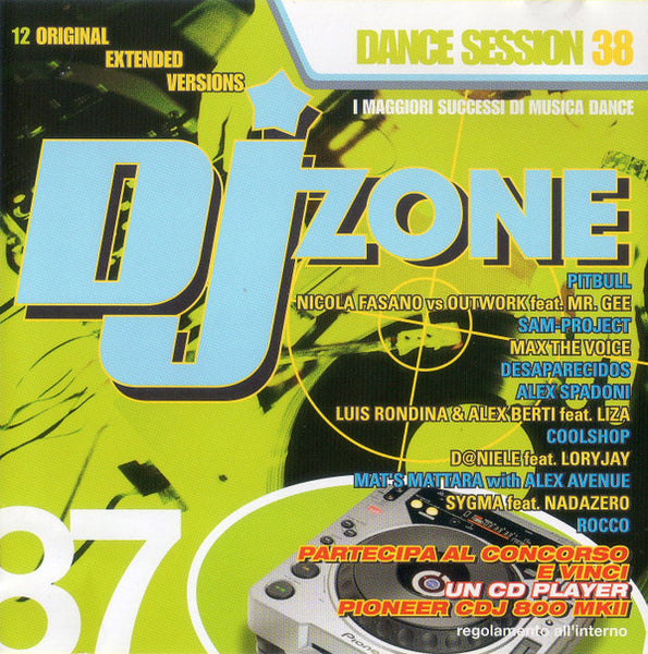 Various : DJ Zone 87 - Dance Session 38 (CD, Comp)