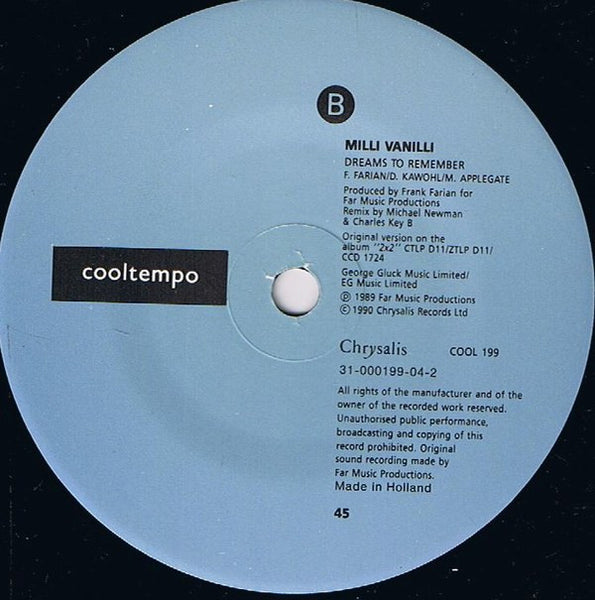 Milli Vanilli : All Or Nothing (7", Single)