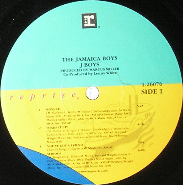 The Jamaica Boys : J Boys (LP, Album)