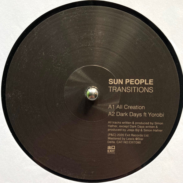 Sun People (2) : Transitions (12", EP)