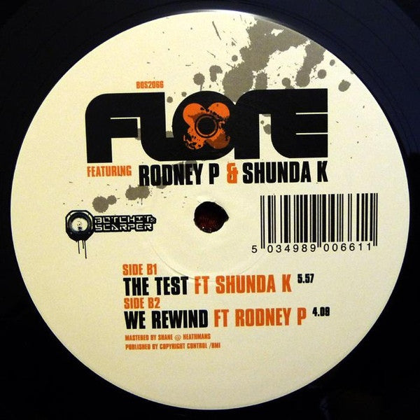 Flore Featuring Rodney P & Shunda K : We Rewind / The Test (12")
