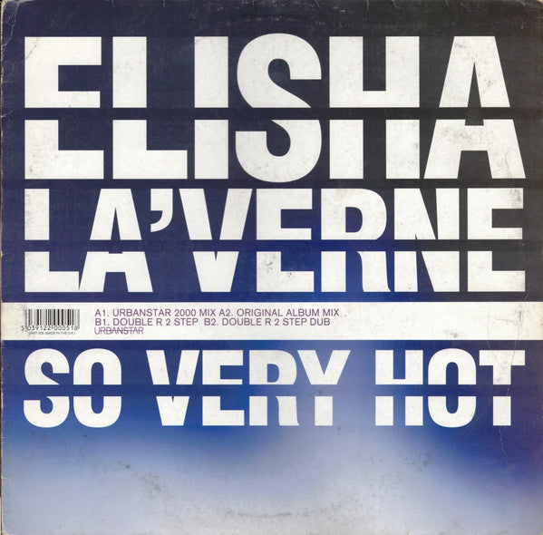 Elisha La'Verne : So Very Hot (12")
