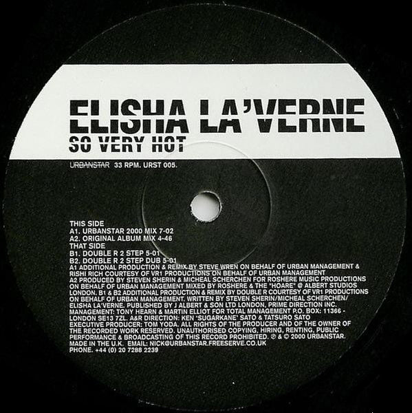 Elisha La'Verne : So Very Hot (12")