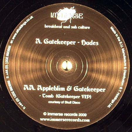 Gatekeeper (2) & Appleblim : Hades / Tomb VIP (12")