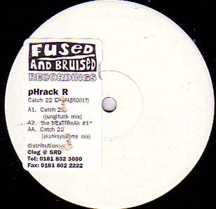 pHrack R : Catch 22 EP (12", EP, W/Lbl)
