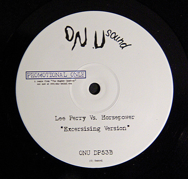Lee Perry Vs. Horsepower Productions : Excersising (12", Ltd, Promo)