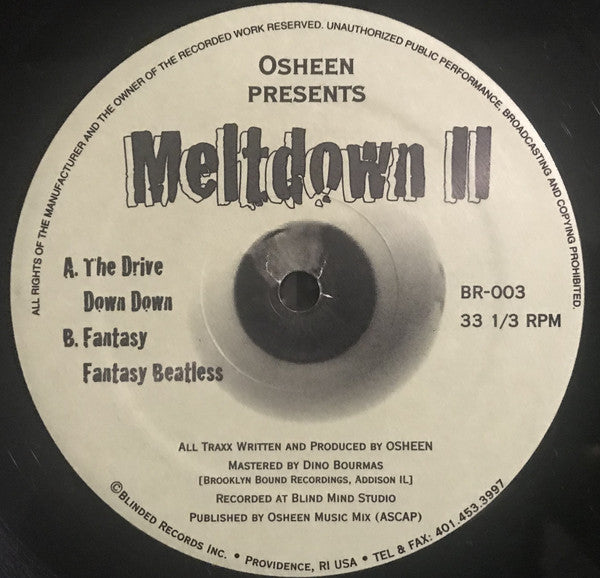 Osheen : Meltdown II (12")