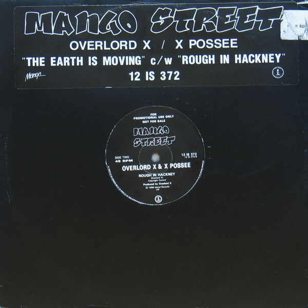 Overlord X : The Earth Is Moving (12", Single, Promo)