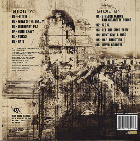 Blaq Poet : Tha Blaqprint (Instrumental Album) (LP)