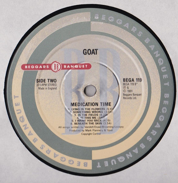 Goat (5) : Medication Time (LP, Album)